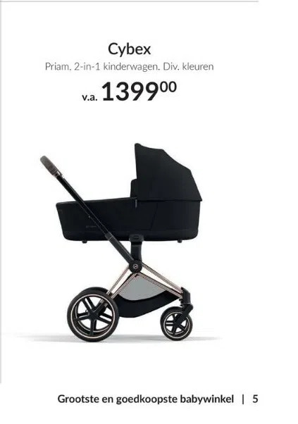 Babypark Cybex aanbieding