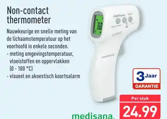 ALDI Non-contact thermometer aanbieding