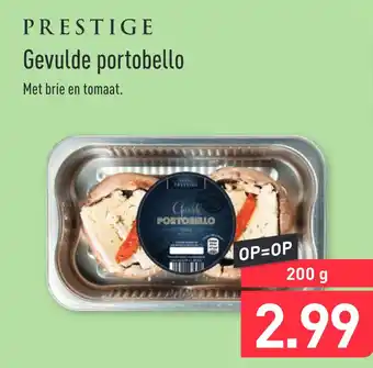 ALDI Prestige Gevulde Portobello 200g aanbieding