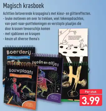 ALDI Magisch krasboek aanbieding
