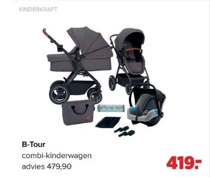 Baby-Dump B-tour aanbieding