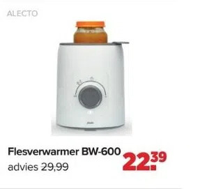 Baby-Dump Flesverwarmer bw-600 aanbieding