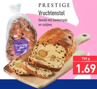 ALDI Prestige Vruchtenstol 750 gram aanbieding