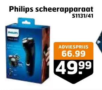 Trekpleister Philips scheerapparaat aanbieding