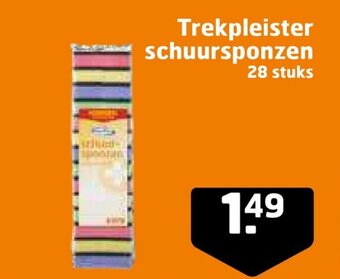 Trekpleister Trekpleister schuursponzen aanbieding