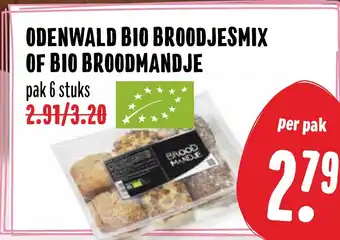 Boon`s Markt Odenwald Bio Broodjesmix Of Bio Broodmandje aanbieding