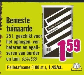 Hornbach Bemeste tuinaarde 25L aanbieding