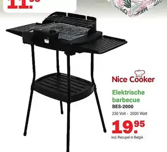 Van Cranenbroek Nice cooker elektrische barbecue aanbieding