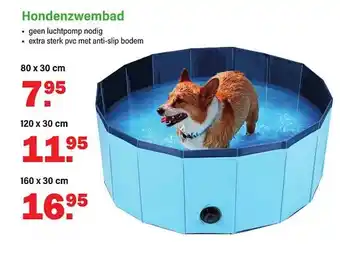 Van Cranenbroek Hondenzwembad aanbieding