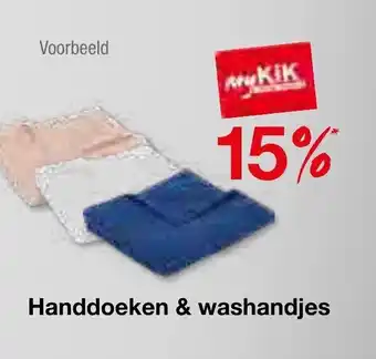 Kik Handdoeken & washandjes aanbieding