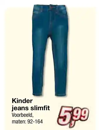 Kik Kinder jeans slimfit aanbieding