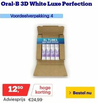 Bol.com Oral-b 3d white luxe perfection aanbieding