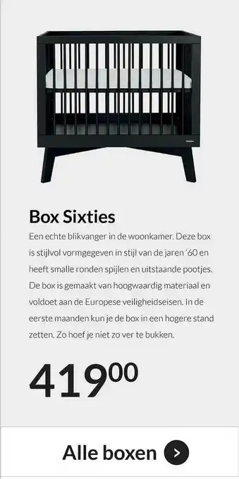 Babypark Box Sixties aanbieding