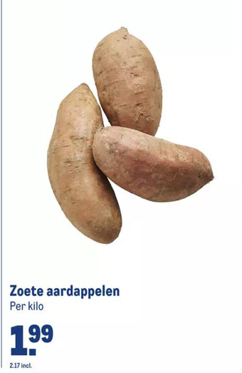 Makro Zoete aardappelen aanbieding