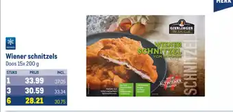 Makro Wiener schnitzels aanbieding