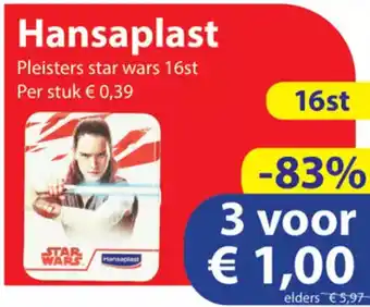 Die Grenze Hansaplast aanbieding