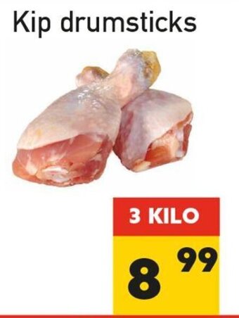 Tanger Markt Kip drumsticks aanbieding