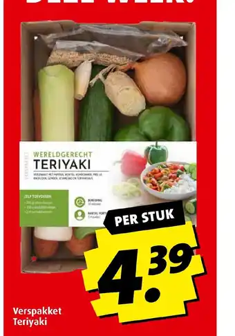 Boni Verspakket Teriyaki aanbieding