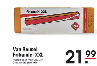 Sligro Van Reusel Frikandel XXL doos 20x250 gram aanbieding