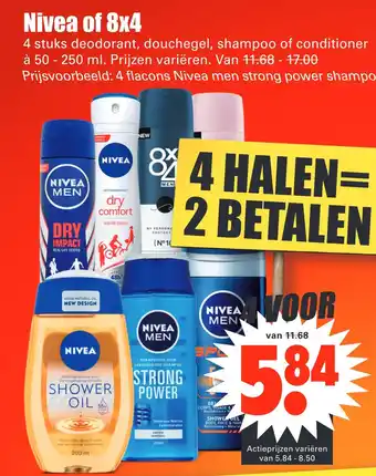 Dirk Nivea of 8x4 aanbieding