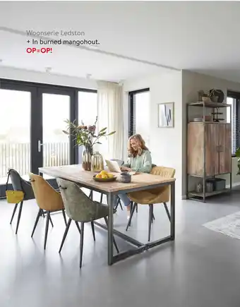 Profijt Meubel Woonserie ledston aanbieding