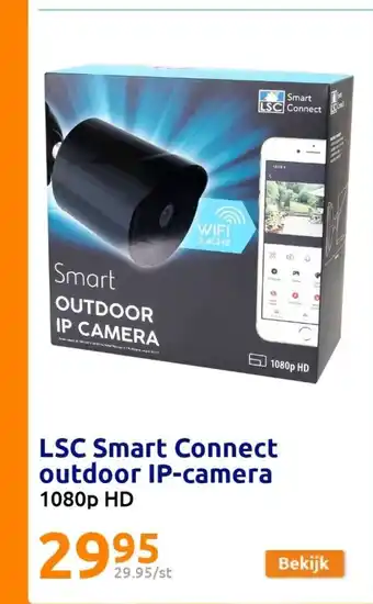 Action LSC Smart Connect outdoor IP-camera 1080p HD aanbieding