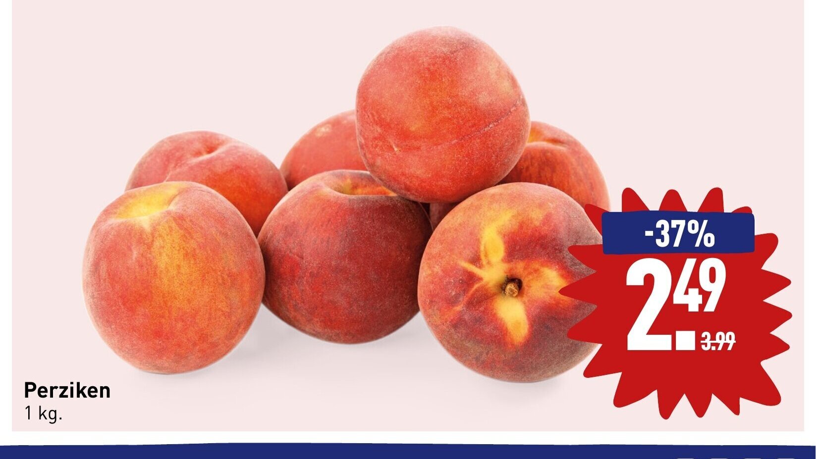 ALDI Perziken 1 kg. aanbieding