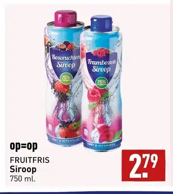 ALDI FRUITFRIS Siroop 750 ml aanbieding