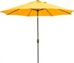 Intratuin Intratuin parasol trinidad geel 80+uv d 300 cm aanbieding