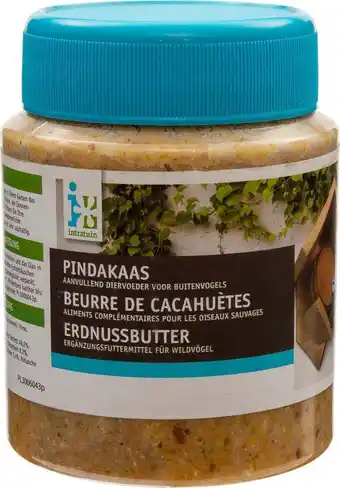 Intratuin Intratuin vogelpindakaas 340 g aanbieding