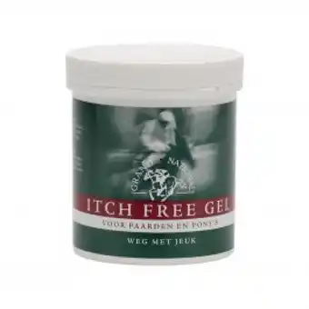 Welkoop Grand national itch free gel - huidverzorging paard - 500 ml aanbieding