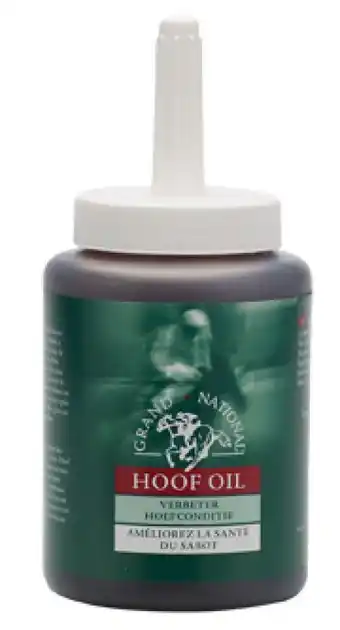 Welkoop Grand national hoefolie met kwast - hoefverzorging paard - 500 ml aanbieding