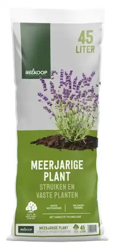 Welkoop Welkoop meerjarige plant - potgrond - 45 l aanbieding