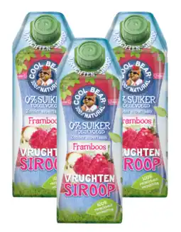 De Online Drogist Cool bear framboos vruchtensiroop multiverpakking 3x750ml aanbieding