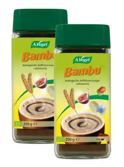 De Online Drogist A.vogel bambu instant koffievervanger duoverpakking 2x200gr aanbieding