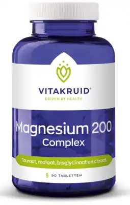 De Online Drogist Vitakruid magnesium 200 complex tabletten 90tb aanbieding