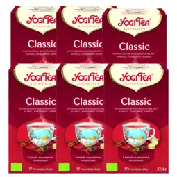 De Online Drogist Yogi tea classic voordeelverpakking 6x17st aanbieding