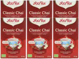 De Online Drogist Yogi tea classic voordeelverpakking 6x17st aanbieding