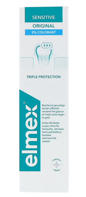 De Online Drogist Elmex sensitive tandpasta 75ml aanbieding
