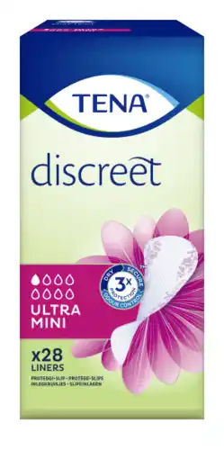 De Online Drogist Tena discreet ultra mini inlegkruisjes 28st aanbieding