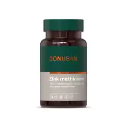 De Online Drogist Bonusan zinkmethionine 15mg capsules 90cp aanbieding