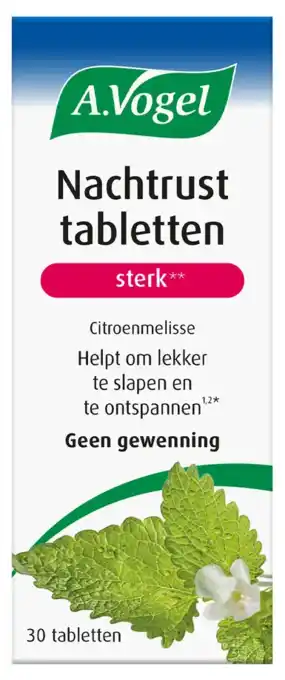 De Online Drogist A.vogel dormeasan citroenmelisse nachtrust tabletten sterk** 30st aanbieding