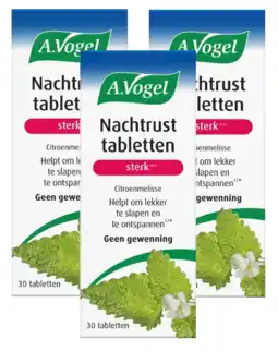De Online Drogist A.vogel dormeasan citroenmelisse sterk** tabletten multiverpakking 3x30st aanbieding