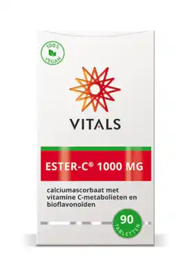 De Online Drogist Vitals ester-c 1000mg tabletten 90tb aanbieding