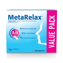 De Online Drogist Metagenics metarelax tabletten 180tb aanbieding