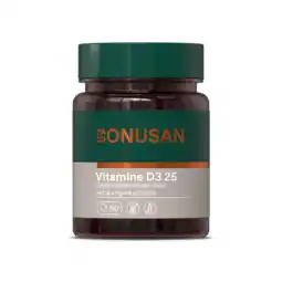 De Online Drogist Bonusan vitamine d3 25mcg/1000 ie capsules 90cp aanbieding