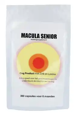 De Online Drogist Sanmed macula senior capsules halfjaarverpakking 360cp aanbieding