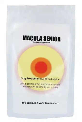 De Online Drogist Sanmed macula senior capsules halfjaarverpakking 360cp aanbieding