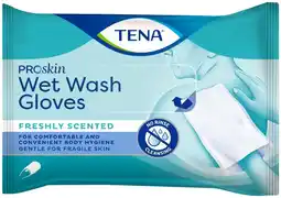 De Online Drogist Tena wet wash glove freshly scented 5st aanbieding