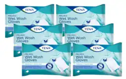 De Online Drogist Tena wet wash glove freshly scented multi-verpakking 6x5st aanbieding